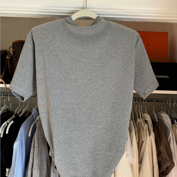 Magda Butrym Gray Knotted T-Shirt - Picture 3 of 5